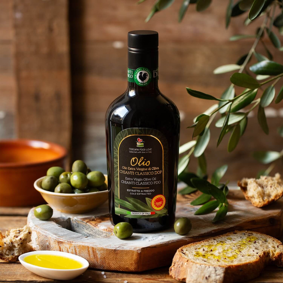 Toscano DOP and PGI Extra Virgin Olive Oil Trio | PGI Light, Chianti DOP & PGI Intense